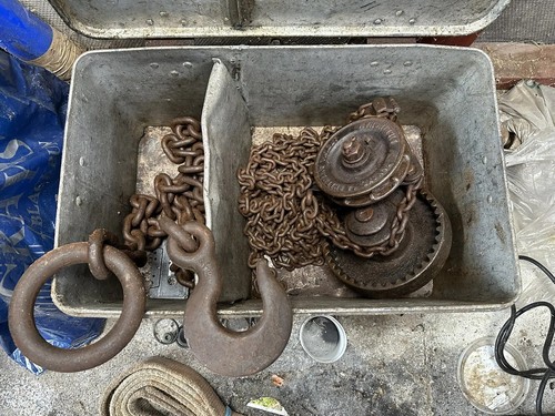Vintage old the - old, pulley