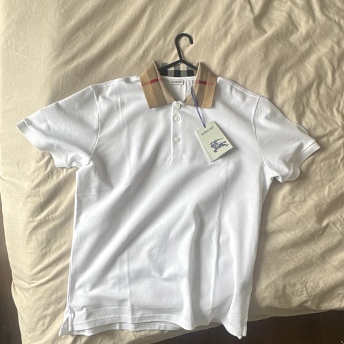 Burberry men white cody - men's,