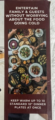 Tower electric plate warmer - tower,
