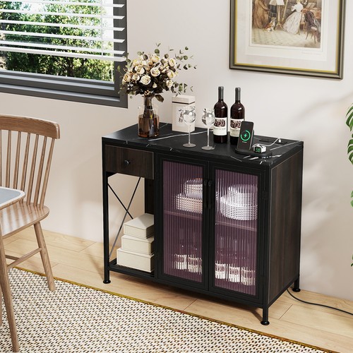 Sideboard power outlets - w/,