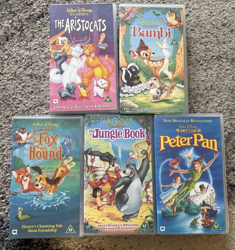 Disney vhs tape bundle - tape,