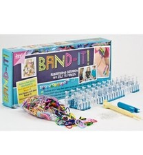 Loom band Kit With Board Rubber Bands Crafts Jewellery Multi Colour DIY Kit