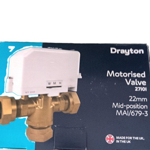 Drayton motorised valve 22mm - valve,