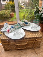 Vintage 1970s Wicker Picnic