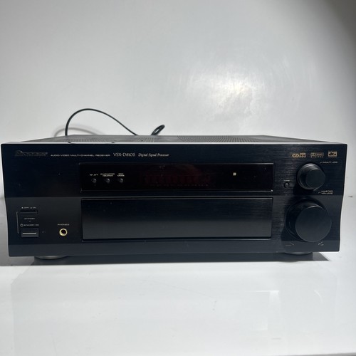 Pioneer vsx d810s audio - vsx-d810s, audio/video