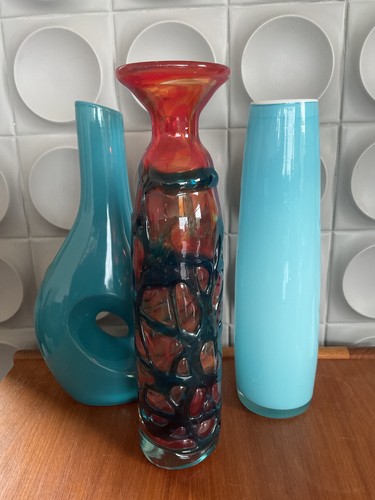 Modern pale turquoise tall - turquoise,