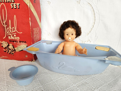 Palitoy bathtime set 1950s - set,