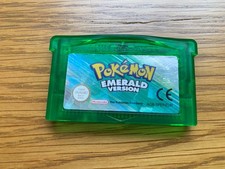 Pokémon Emerald  Nintendo Game Boy Advance, GBA PAL, Cartridge DRY BATTERY