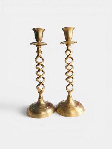 Vintage brass open - vintage, barley