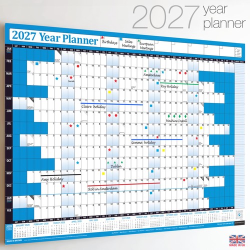 2027 wall calendar - calendar, year