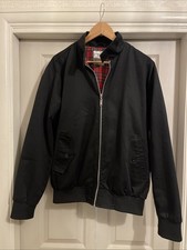 Men’s Black Stand Up Collar