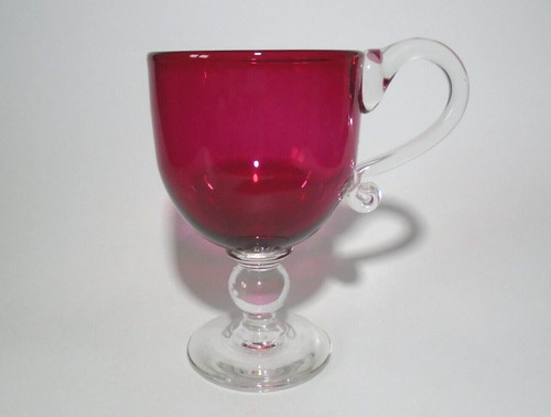 Bristol cranberry glass large - cranberry,