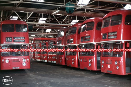 Bus photo midland red - red, nbc