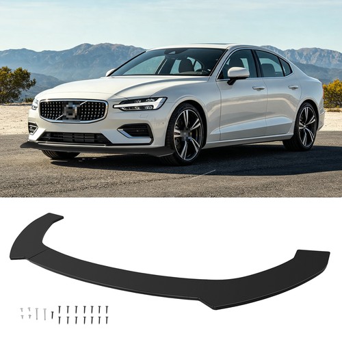 Gloss black lower front bumper - black,