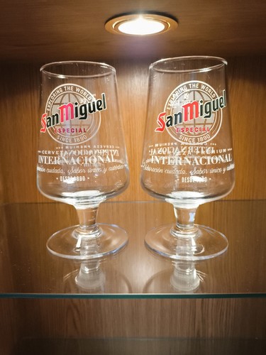 San miguel pint glass - san,