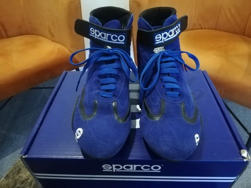 Sparco top blue suede race - top,