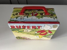 vintage rupert bear Sweet Tin 