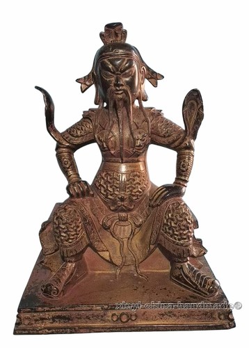 Old guan bronze statue - yu,