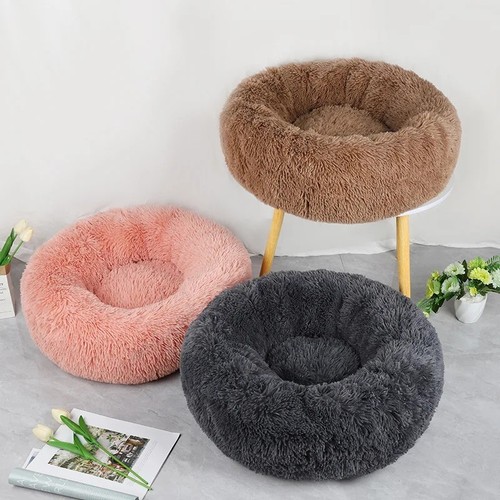 Dog bed donut soft - bed, round