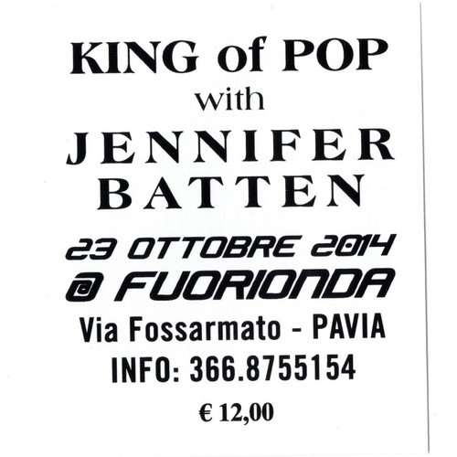 King pop jennifer batten - pop,