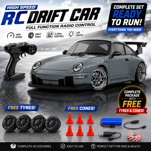 Drift car porsche style - rc,