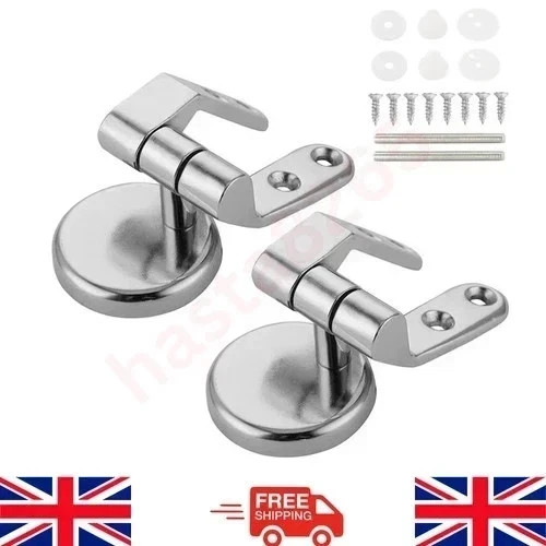 Toilet seat hinges pair - hinges,