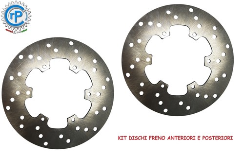 Front and rear brake disc - front,