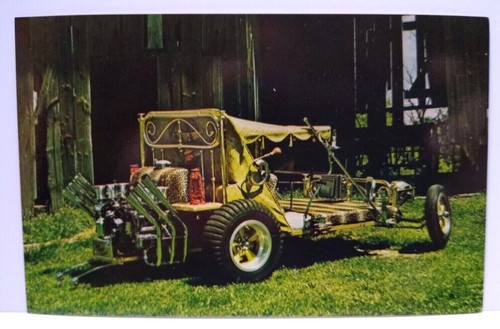Bed buggy postcard beatnik - buggy,