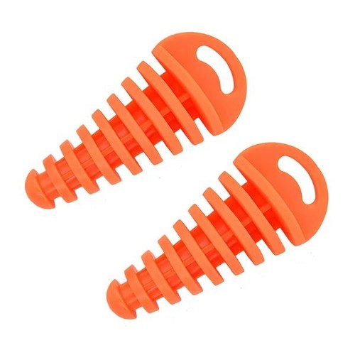 Exhaust bung wash - bung, orange