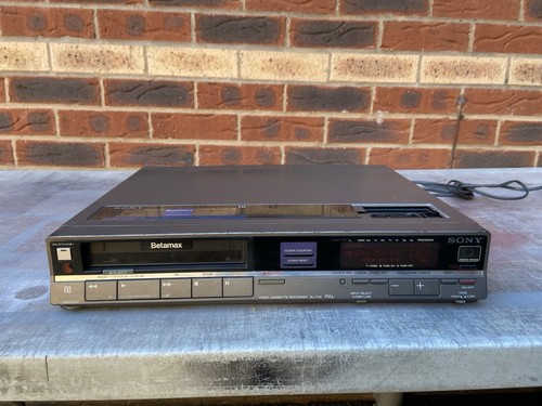 Sony betamax video cassette - betamax,
