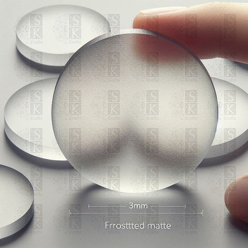 3mm frosted acrylic plastic - 3mm,