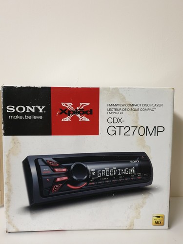 Sony cdx 270mp - sony, cdx-gt-270mp