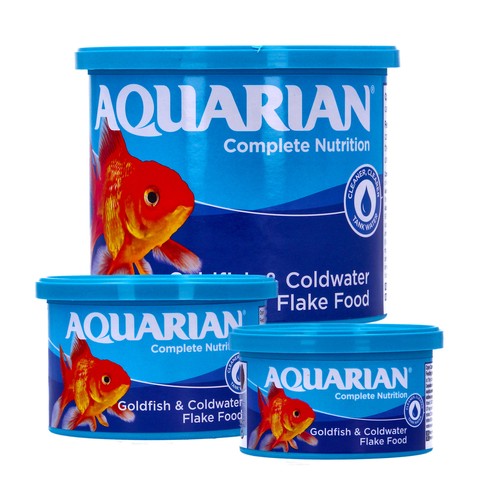 Aquarian goldfish flake - aquarian,