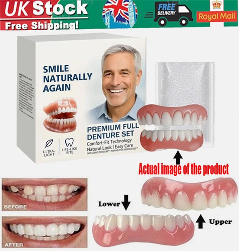 Pcs full denture set - 1,