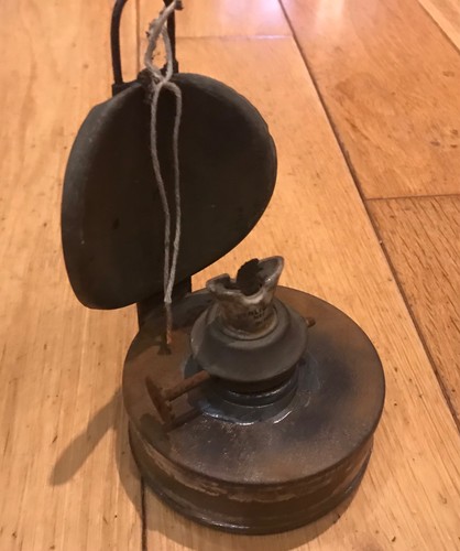 Vintage oil railway lamp - railway,