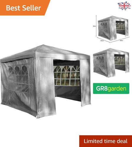 Grey waterproof gazebo - waterproof, tent