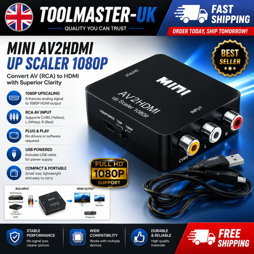 Hdmi 1080p rca cvbs - rca,