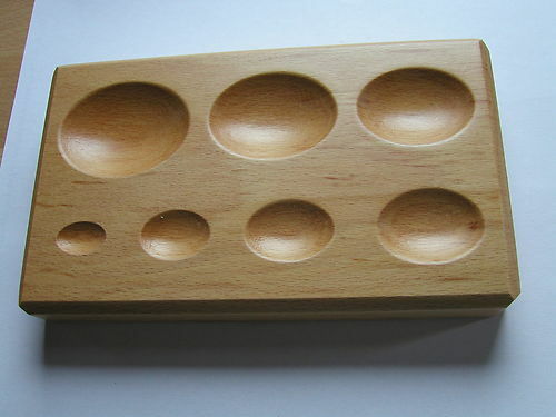 Doming block wood round - doming, 7