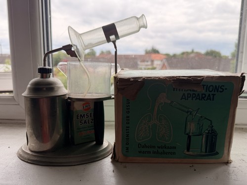 Antique medical inhaler - antique,