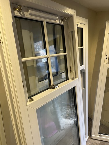 Side bay white upvc sliding - bay,