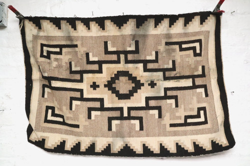 Antique navajo rug native - antique,