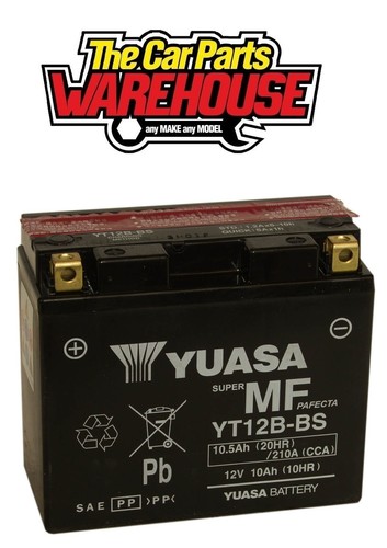 Yuasa yt12b motorcycle - yt12b-bs, atv