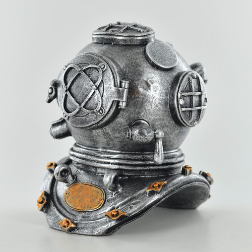 Silver steampunk style diving - steampunk,