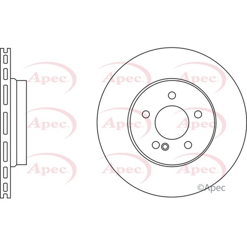 Brake discs vented - brake, for