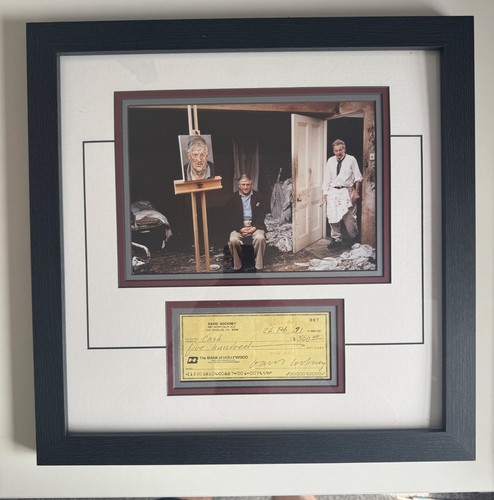 David hockney signed - hockney, personal