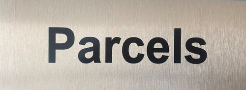 Personalised parcels metal - parcels,