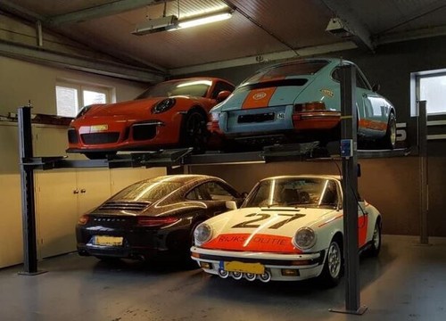 Post car parking lift - 4, lift/four