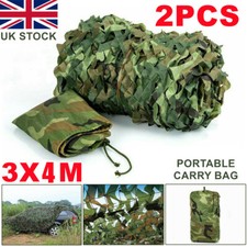 2PCS 3mx4m Camo Net Hunting
