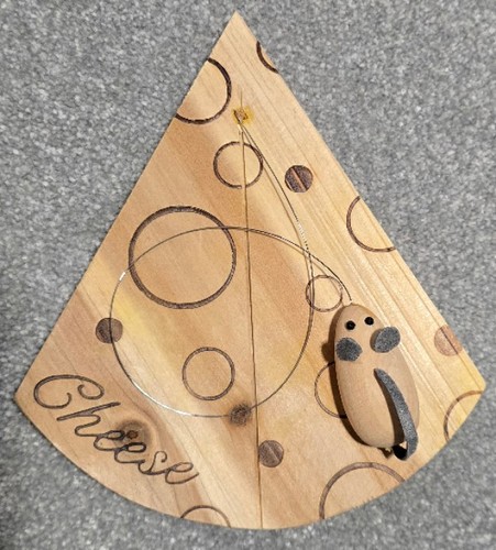 Small hand crafted - crafted, wooden