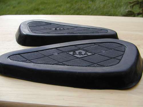 Petrol tank knee grips pair - petrol,
